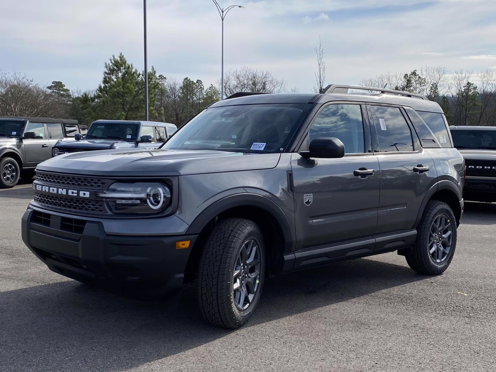 2025 Carbonized Gray Metallic Ford Bronco Sport Big Bend 4X4 SUV