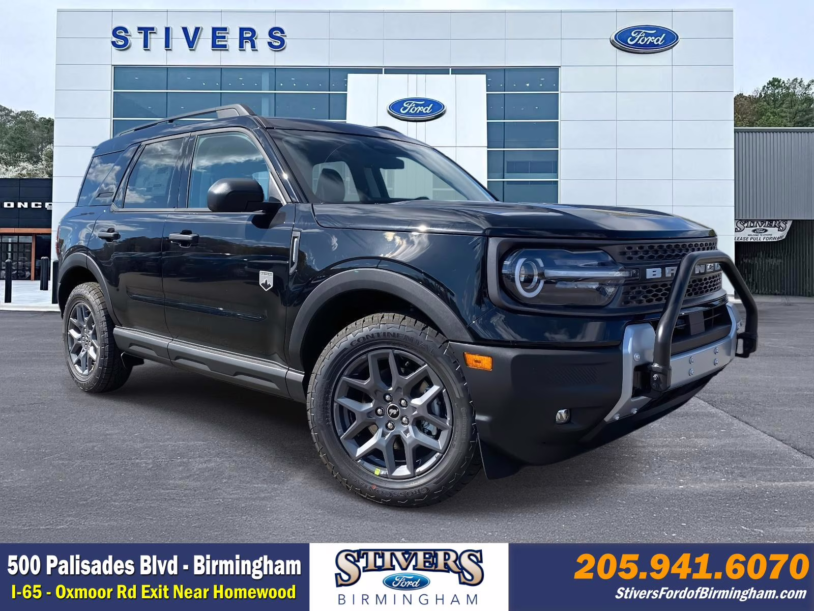 2025 Shadow Black Ford Bronco Sport Big Bend 4X4 SUV
