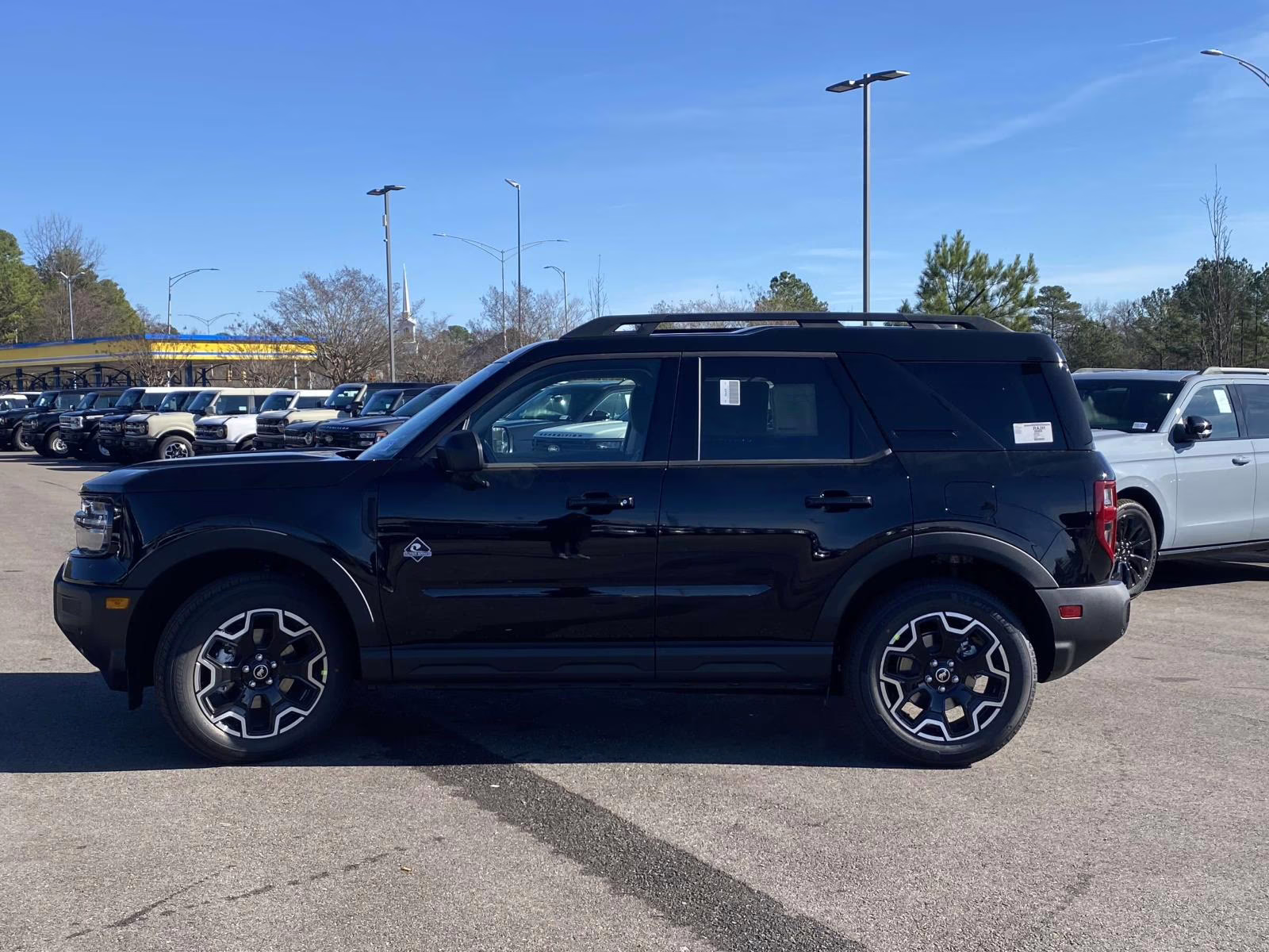 2025 Shadow Black Ford Bronco Sport Outer Banks 4X4 SUV