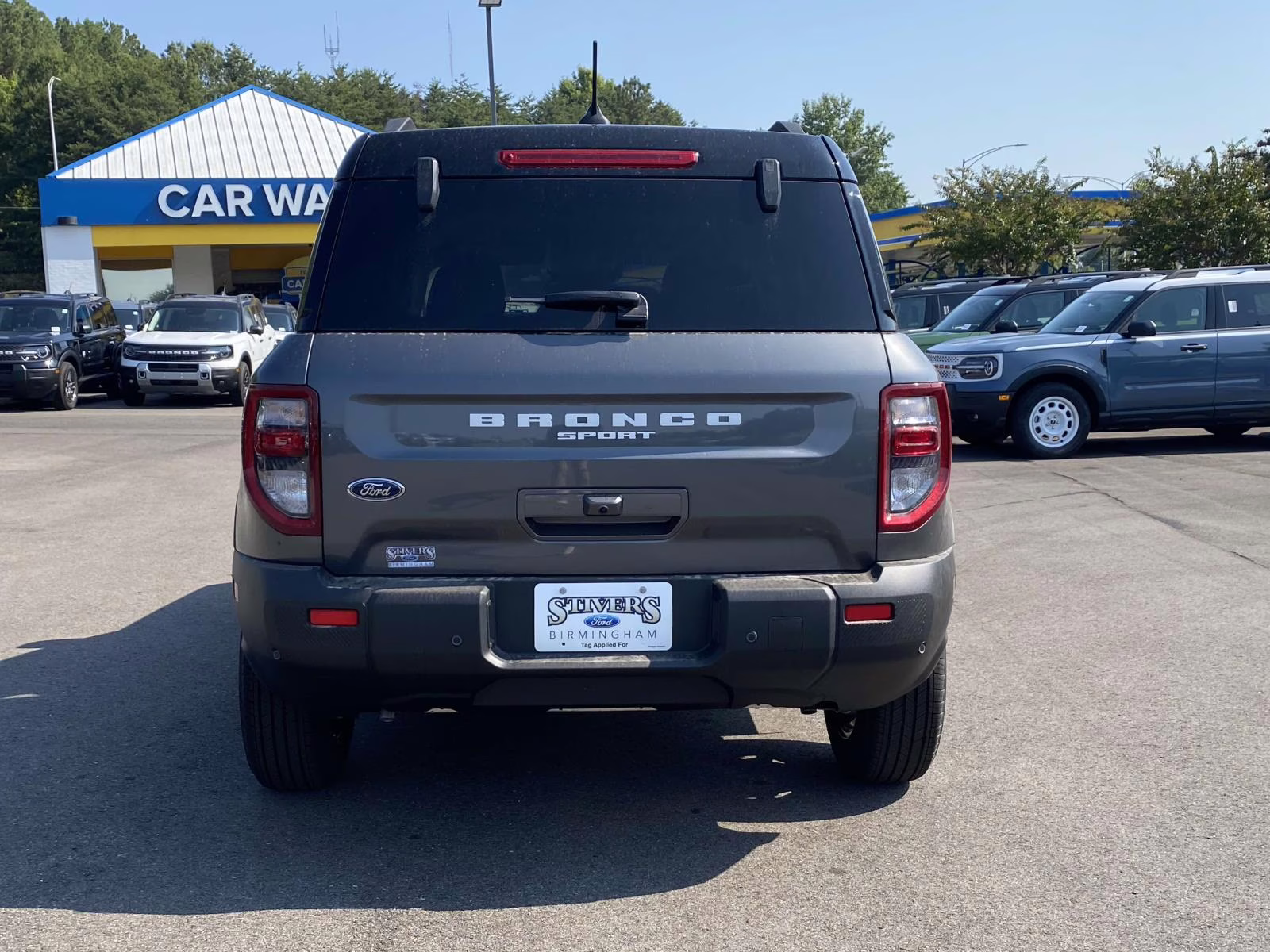 2025 Gray Metallic Ford Bronco Sport Outer Banks 4X4 SUV