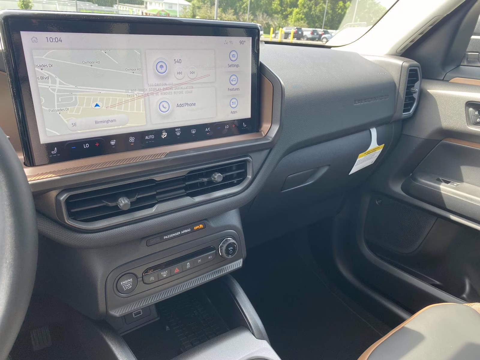 2025 Oxford White Ford Bronco Sport Outer Banks 4X4 SUV