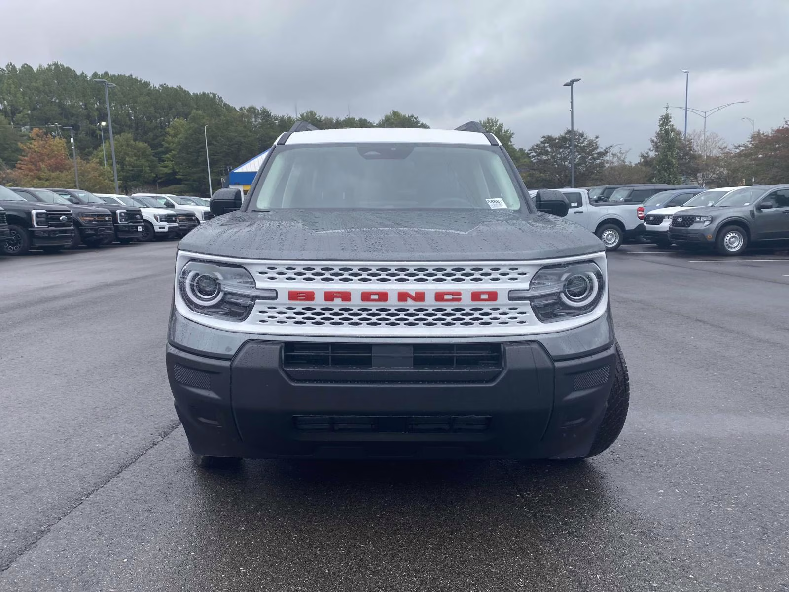 2025 Gray Metallic Ford Bronco Sport Heritage 4X4 SUV