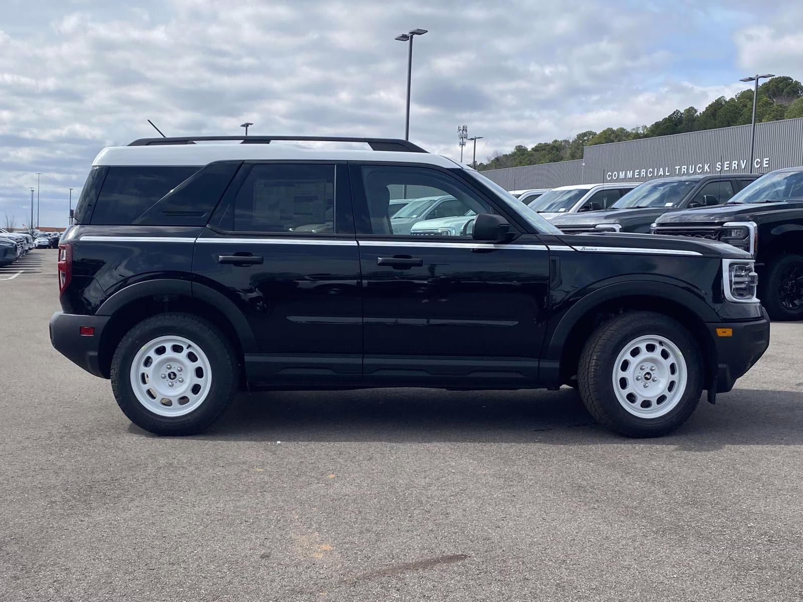 2025 Shadow Black Ford Bronco Sport Heritage 4X4 SUV