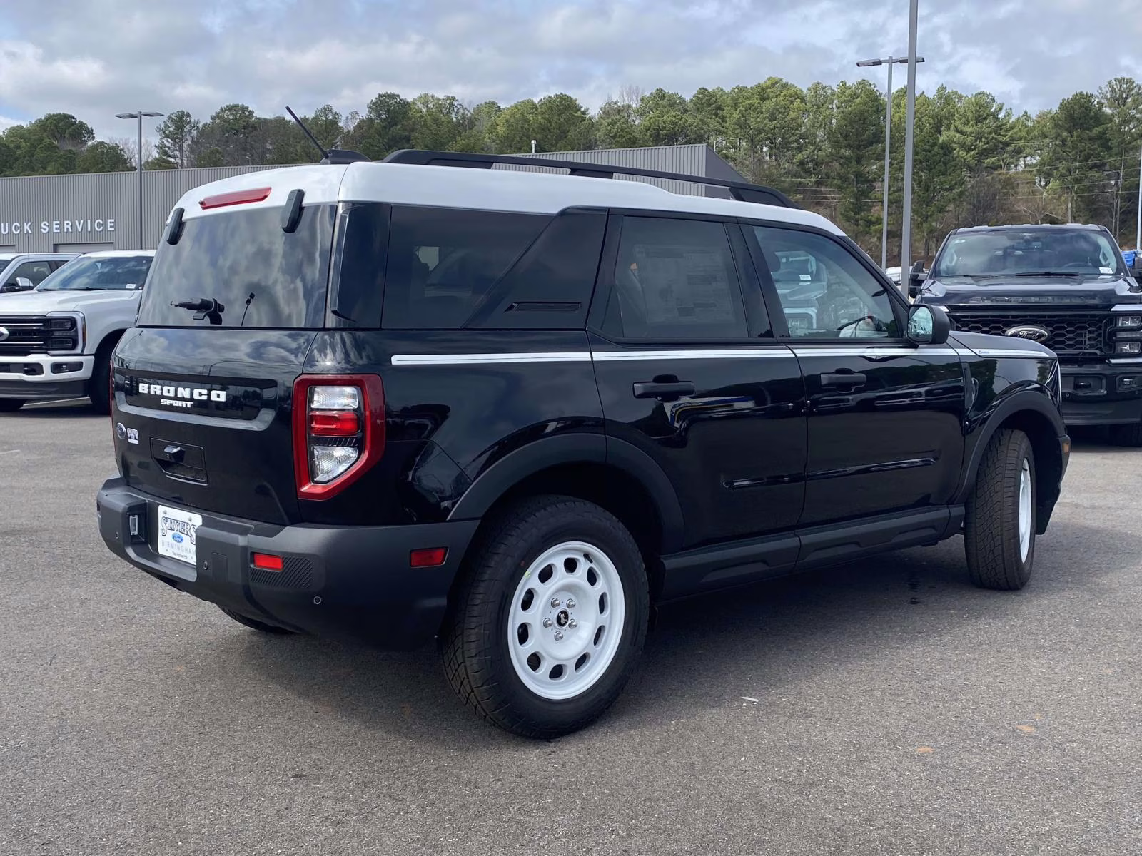 2025 Shadow Black Ford Bronco Sport Heritage 4X4 SUV