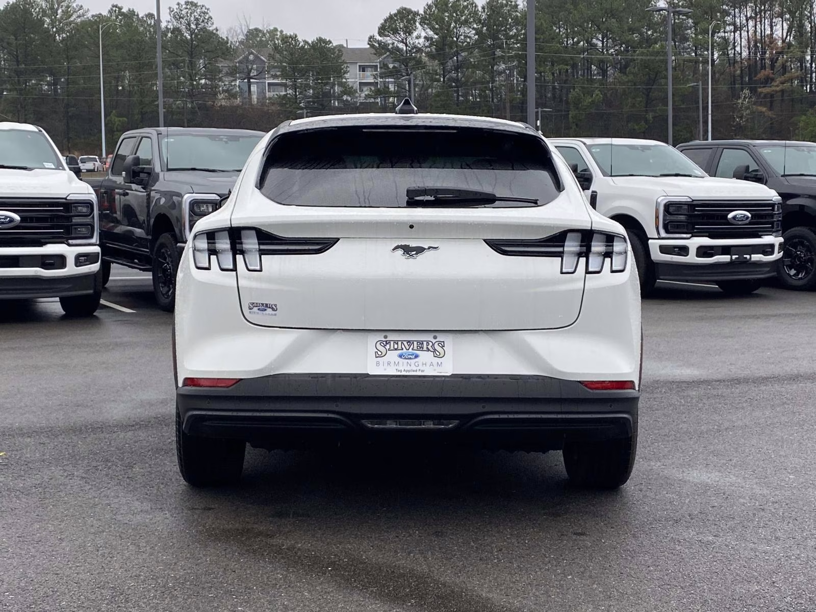 2026 White Metallic Ford Mustang Mach-E Select RWD SUV