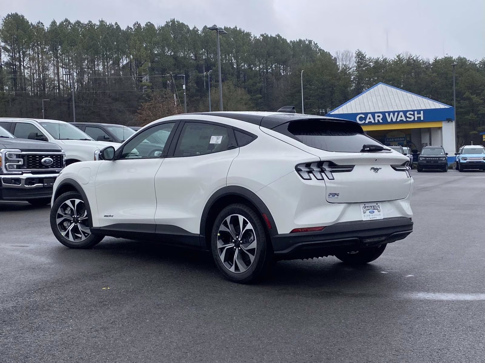 2026 White Metallic Ford Mustang Mach-E Select RWD SUV