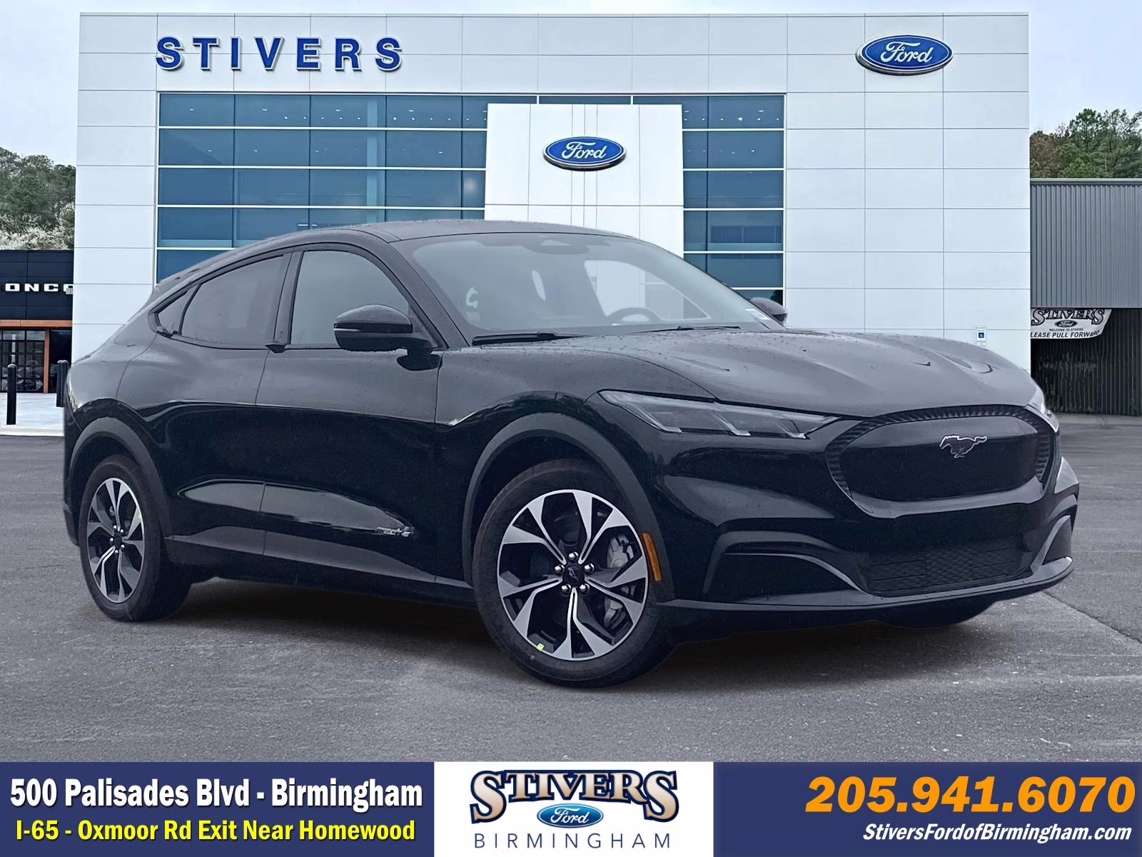 2026 Shadow Black Ford Mustang Mach-E Select RWD SUV