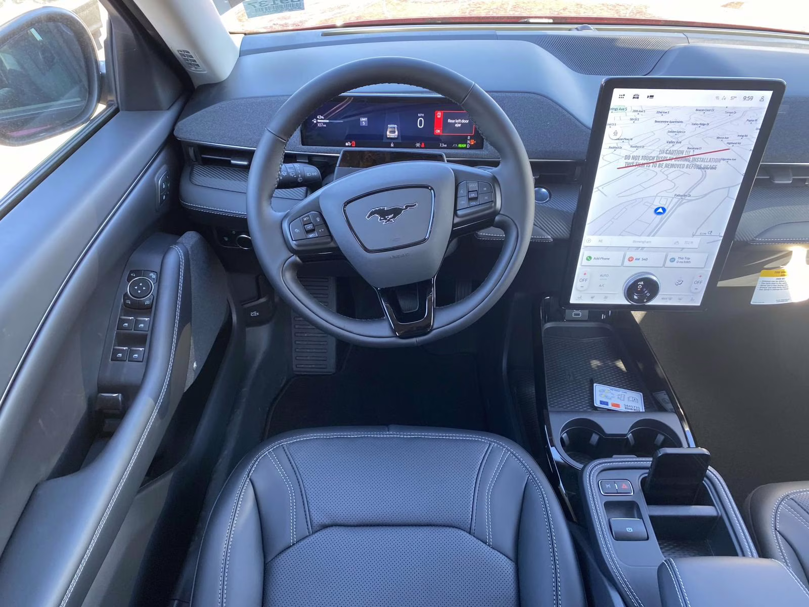 2025 Molten Magenta Metallic Tinted Clearcoat Ford Mustang Mach-E Premium RWD SUV