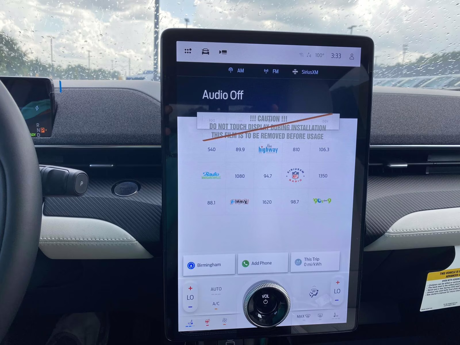 2025 Star White Metallic Tri-Coat Ford Mustang Mach-E Premium AWD SUV