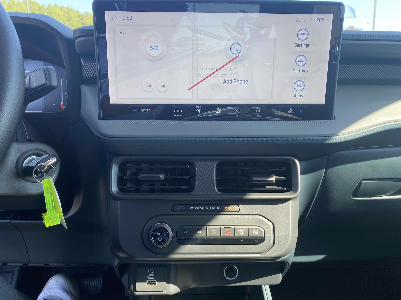 2025 Oxford White Ford Maverick XL FWD Truck