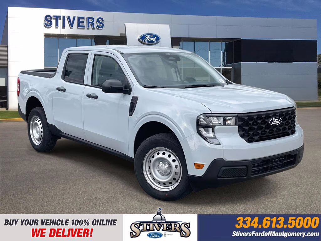 2026 White Metallic Ford Maverick XL FWD Truck