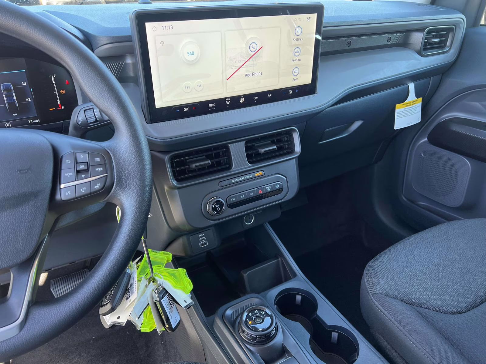 2026 White Metallic Ford Maverick XL AWD Truck