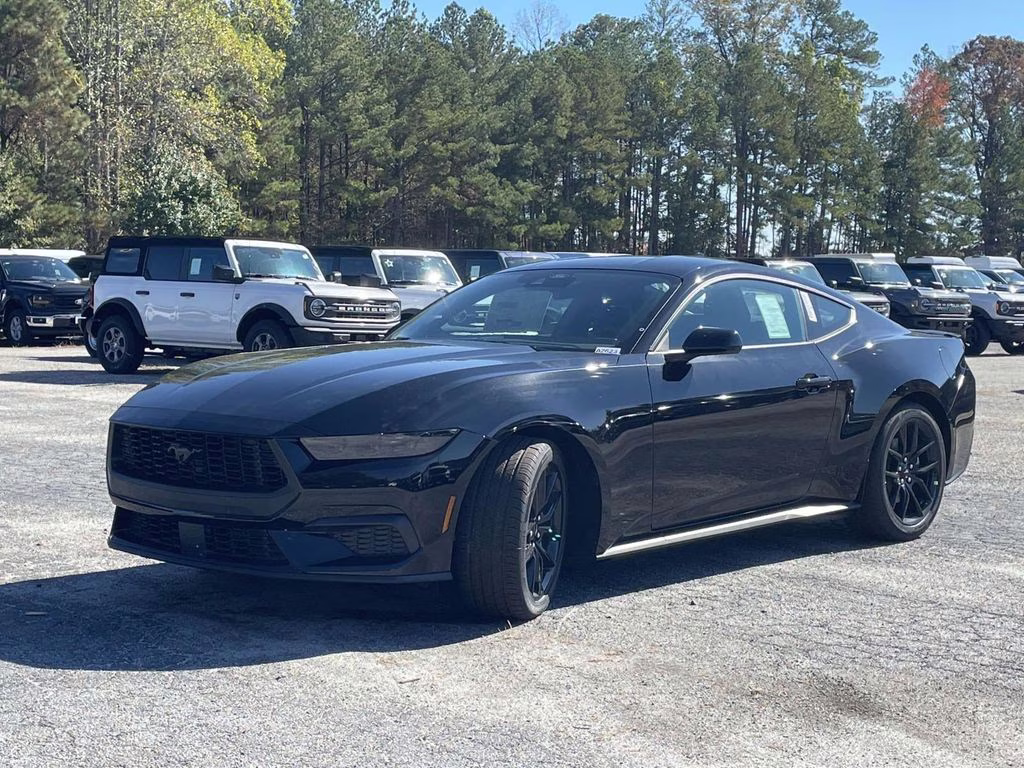 2026 Shadow Black Ford Mustang EcoBoost RWD Coupe