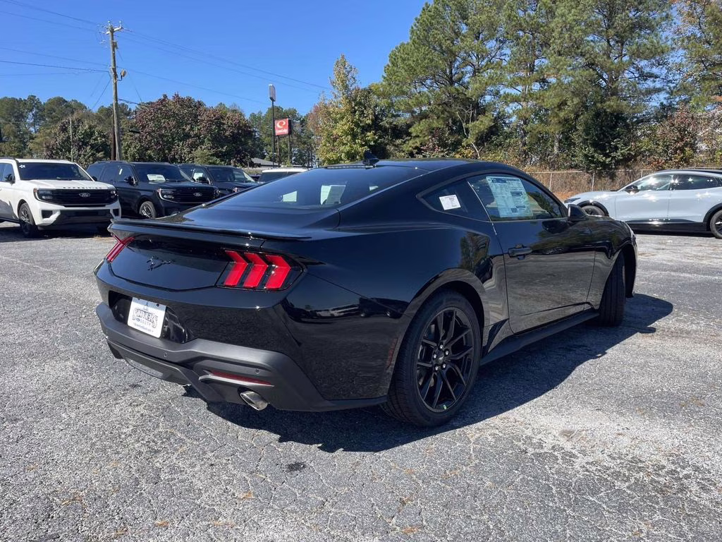 2026 Shadow Black Ford Mustang EcoBoost RWD Coupe