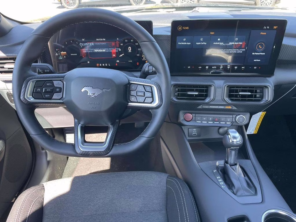 2026 Shadow Black Ford Mustang EcoBoost RWD Coupe