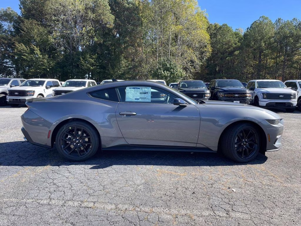 2026 Gray Metallic Ford Mustang EcoBoost RWD Coupe