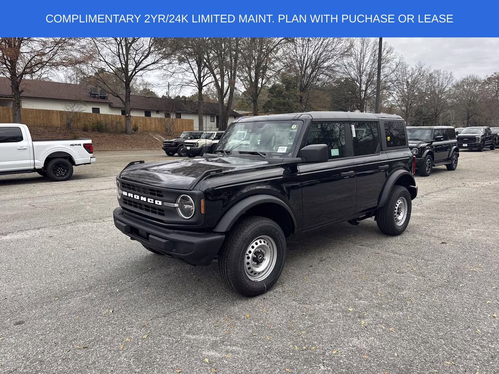 2025 Shadow Black Ford Bronco Base 4X4 SUV