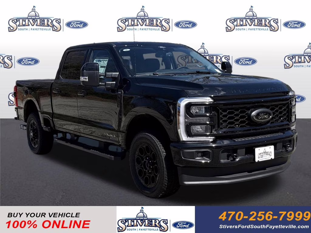 2026 Black Metallic Ford Super Duty F-250 SRW Lariat 4X4 Truck