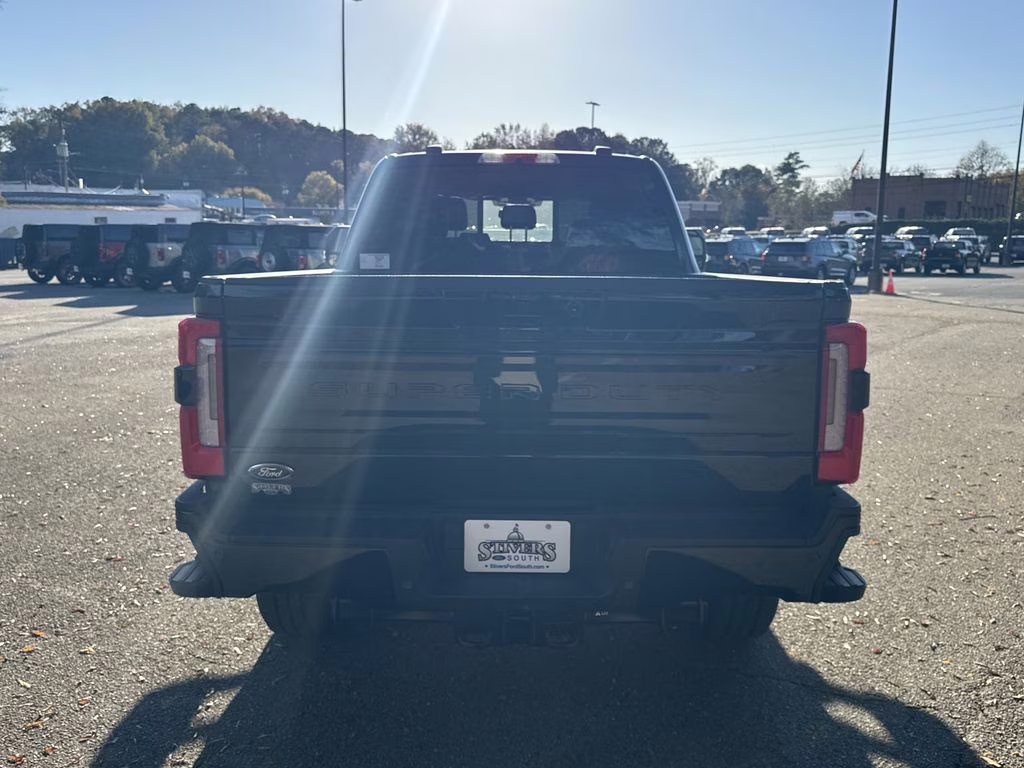 2025 Black Metallic Ford Super Duty F-350 SRW Platinum 4X4 Truck