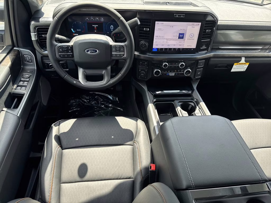 2026 Gray Metallic Ford Super Duty F-350 SRW Lariat 4X4 Truck