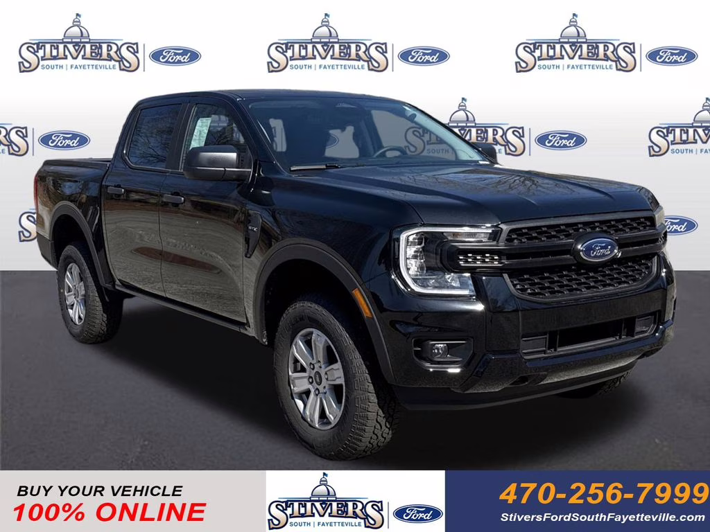 2025 Shadow Black Ford Ranger XL 4X4 Truck