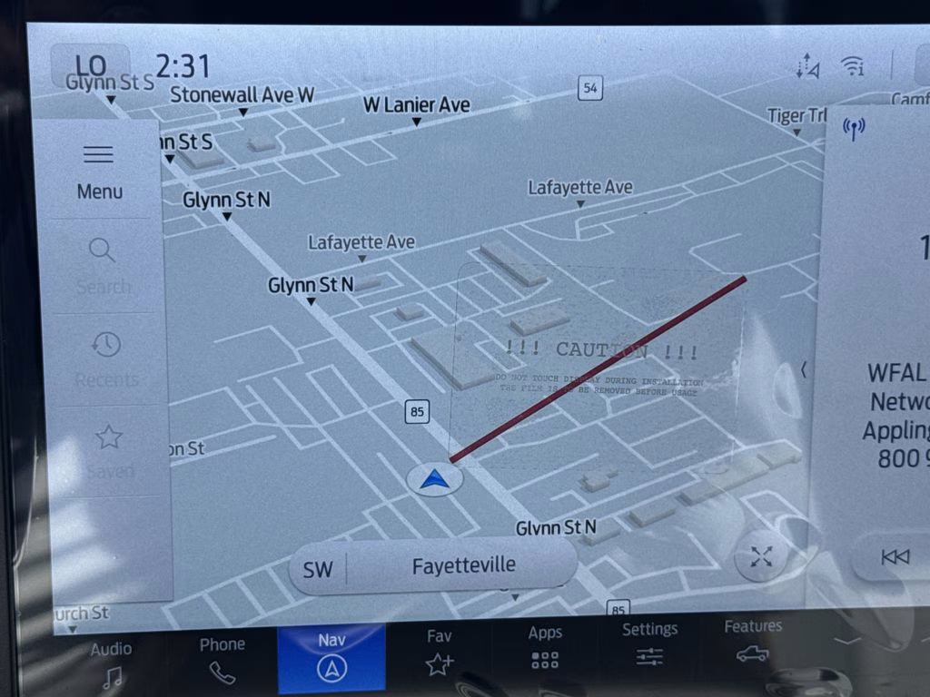 2025 Black Metallic Ford F-150 Lariat 4X4 Truck