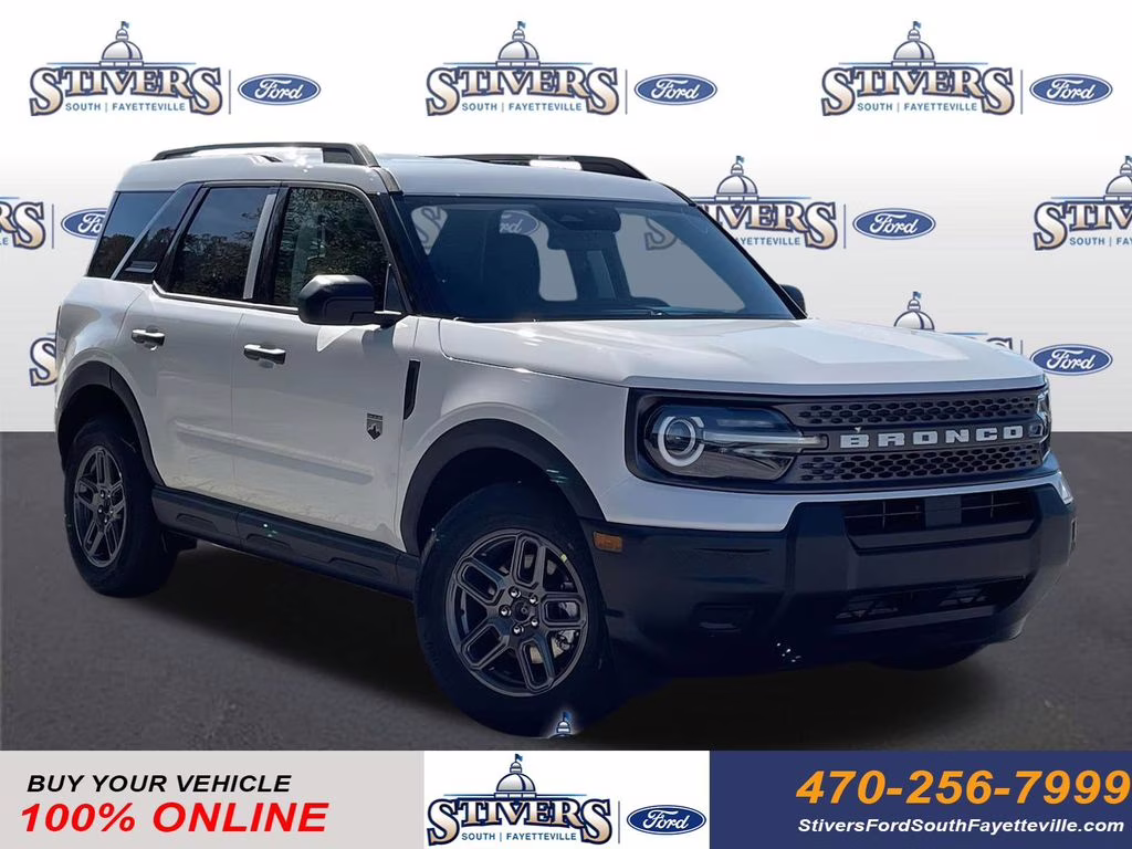 2025 Oxford White Ford Bronco Sport Big Bend 4X4 SUV