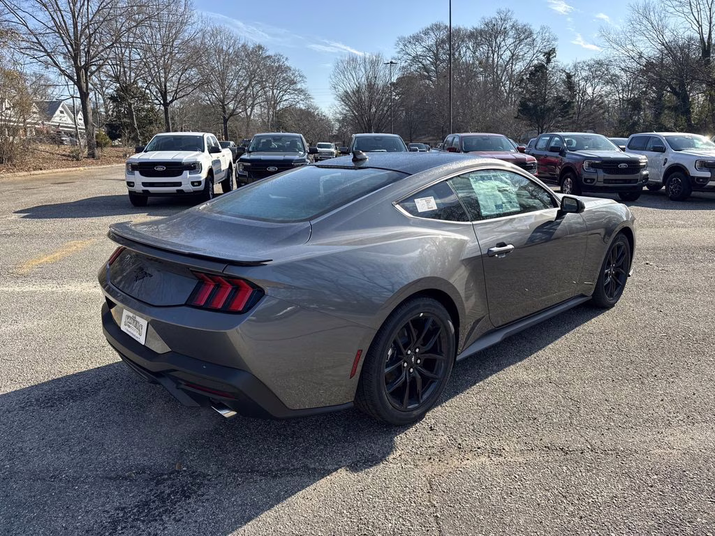 2026 Gray Metallic Ford Mustang EcoBoost RWD Coupe