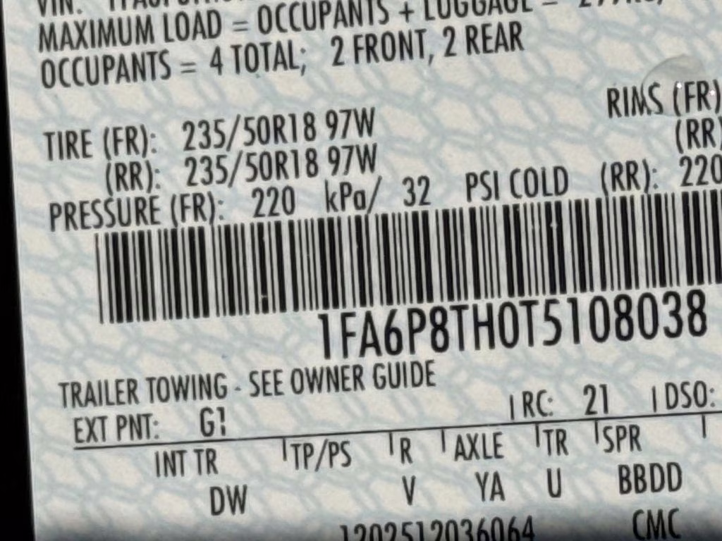 2026 Shadow Black Ford Mustang EcoBoost RWD Coupe