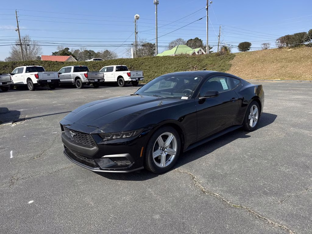 2026 Shadow Black Ford Mustang EcoBoost RWD Coupe