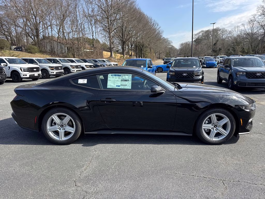 2026 Shadow Black Ford Mustang EcoBoost RWD Coupe
