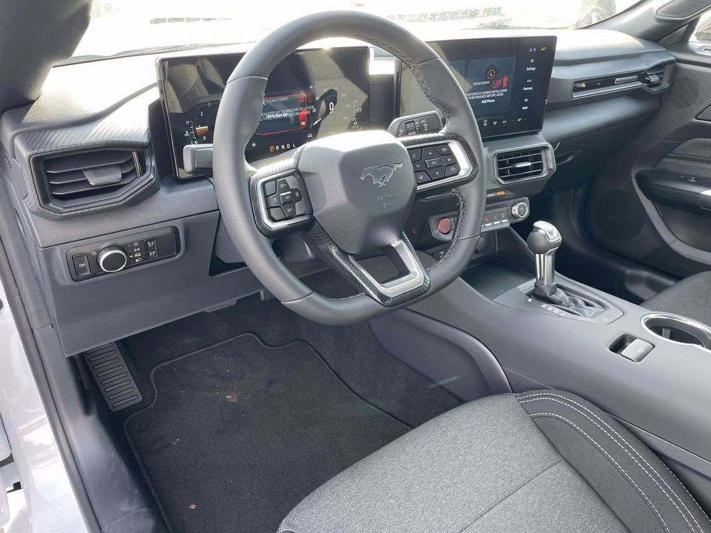 2026 Oxford White Ford Mustang EcoBoost RWD Coupe