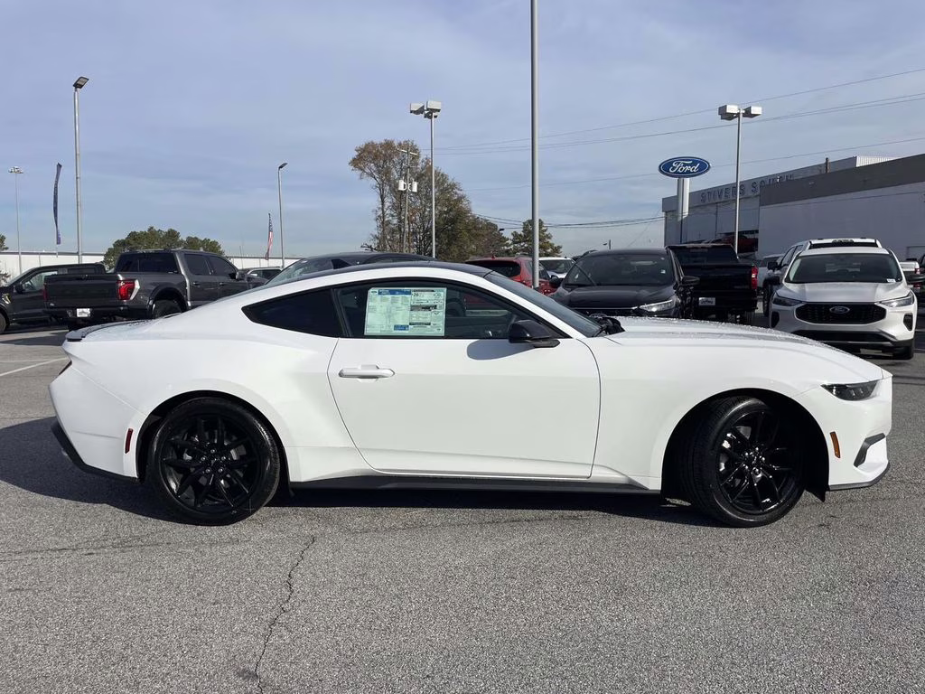 2026 Oxford White Ford Mustang EcoBoost RWD Coupe