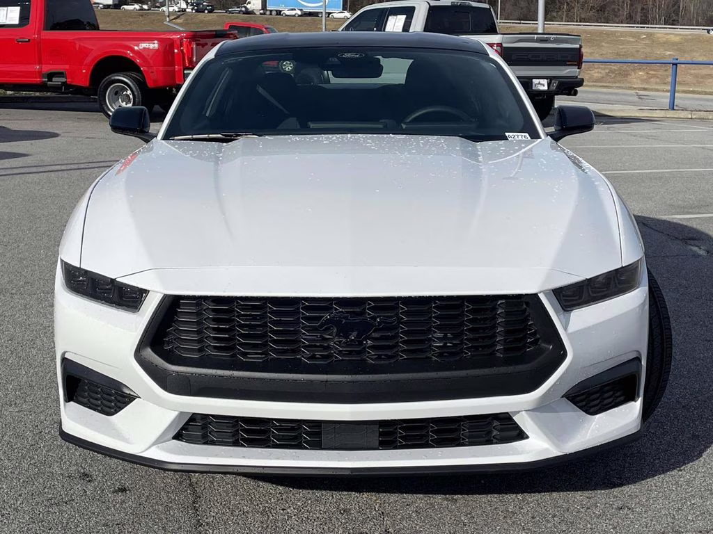 2026 Oxford White Ford Mustang EcoBoost RWD Coupe
