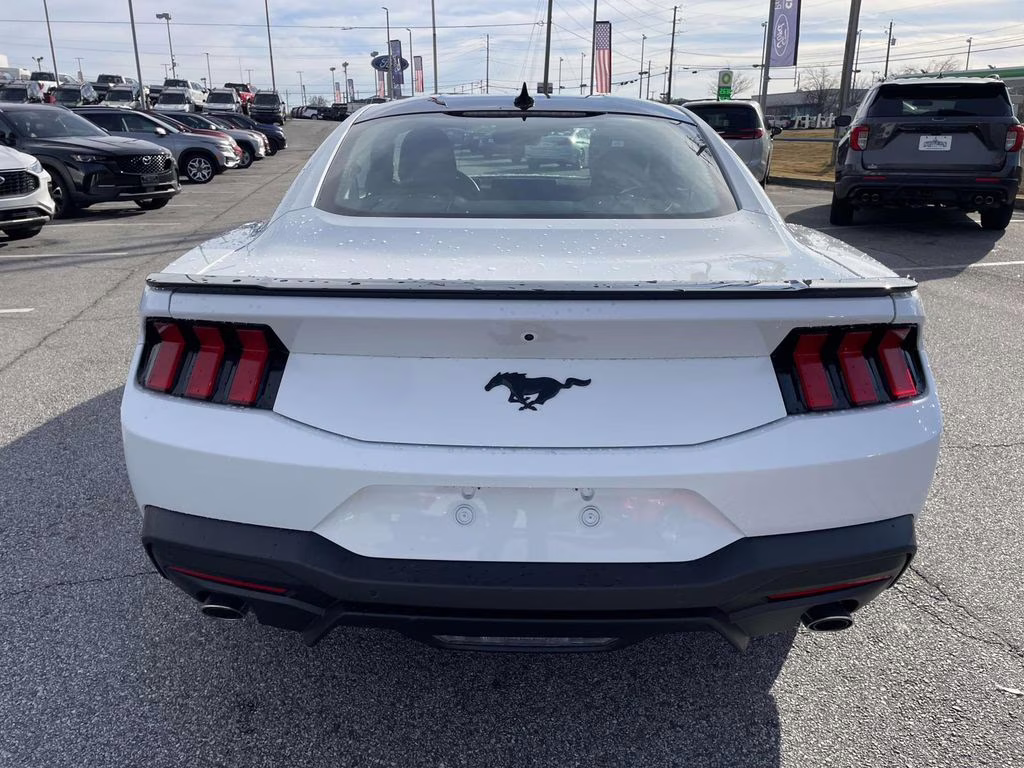 2026 Oxford White Ford Mustang EcoBoost RWD Coupe