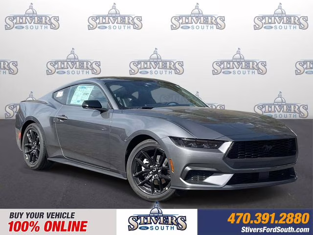 2026 Gray Metallic Ford Mustang EcoBoost RWD Coupe