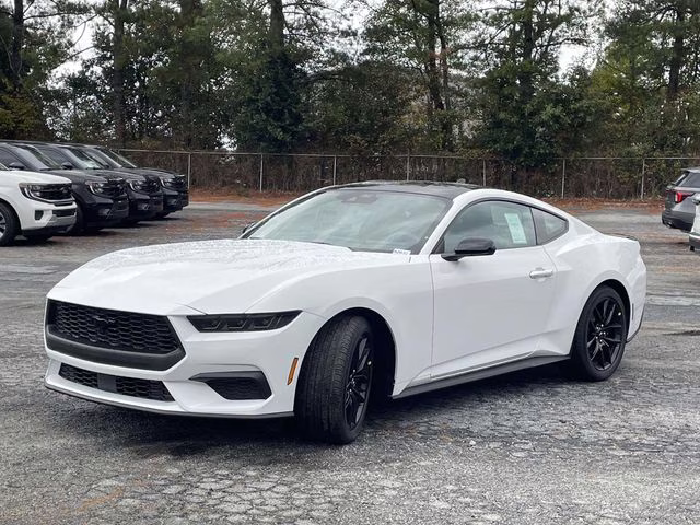 2026 Oxford White Ford Mustang EcoBoost RWD Coupe