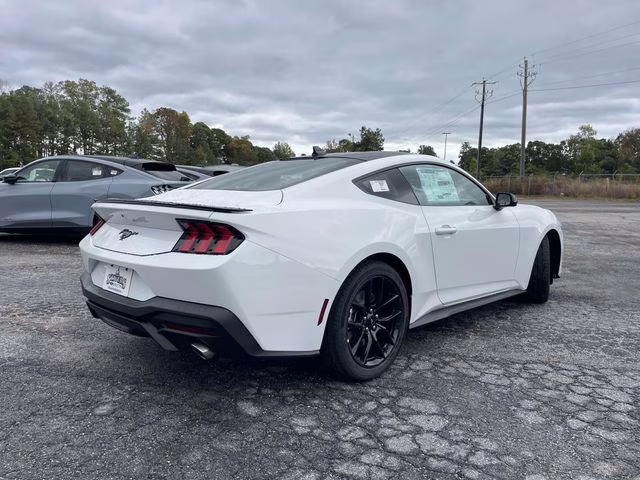 2026 Oxford White Ford Mustang EcoBoost RWD Coupe