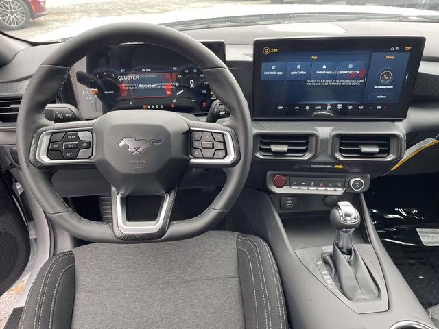 2026 Oxford White Ford Mustang EcoBoost RWD Coupe