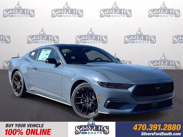2026 Vapor Blue Ford Mustang EcoBoost RWD Coupe