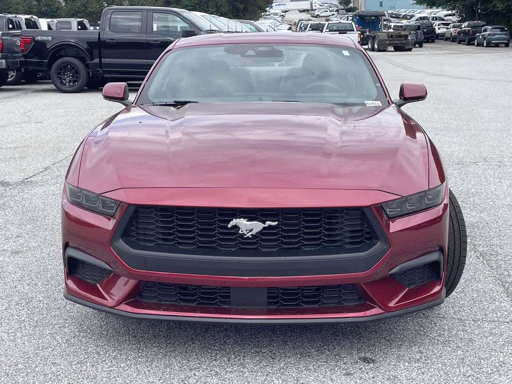 2025 Molten Magenta Metallic Tri-Coat Ford Mustang EcoBoost RWD Coupe
