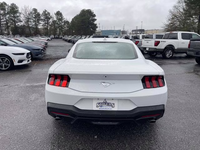 2026 Oxford White Ford Mustang EcoBoost RWD Coupe