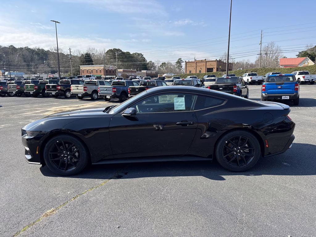 2026 Shadow Black Ford Mustang EcoBoost RWD Coupe