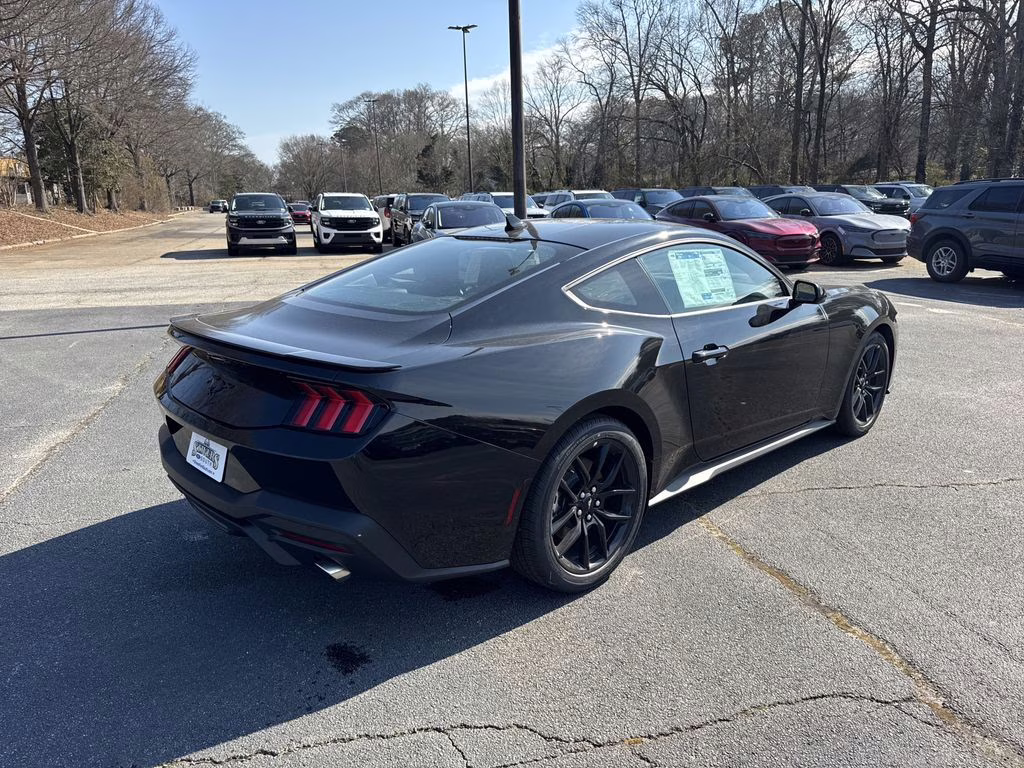 2026 Shadow Black Ford Mustang EcoBoost RWD Coupe