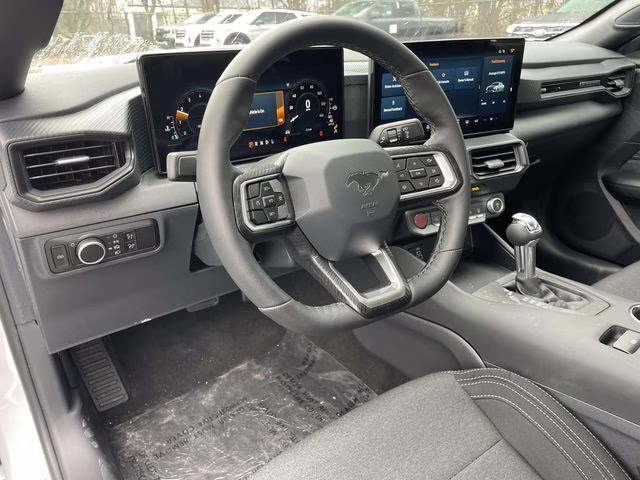 2026 Oxford White Ford Mustang EcoBoost RWD Coupe