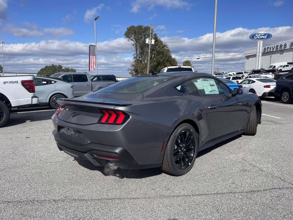 2026 Gray Metallic Ford Mustang EcoBoost RWD Coupe
