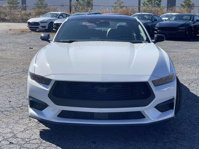 2026 Oxford White Ford Mustang EcoBoost RWD Coupe