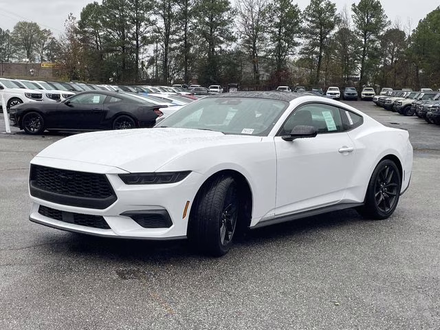 2026 Oxford White Ford Mustang EcoBoost RWD Coupe