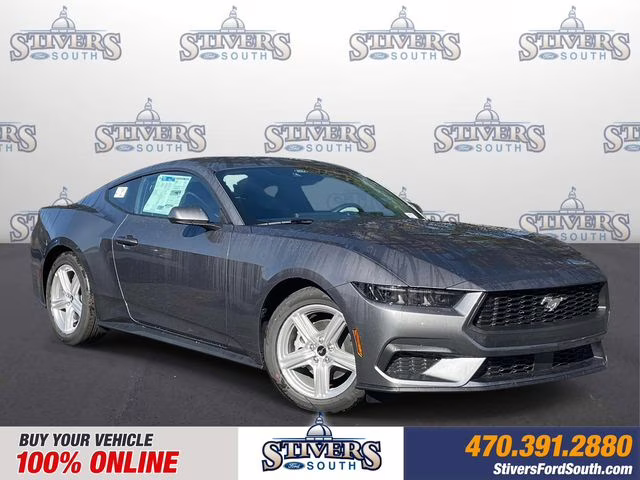 2026 Gray Metallic Ford Mustang EcoBoost RWD Coupe