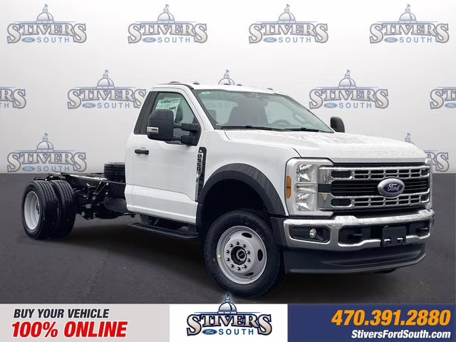 2026 Oxford White Ford Super Duty F-550 DRW XL 4X4 Chassis